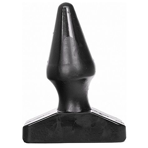 All Black – Plug fisting en forme conique - 16 cm