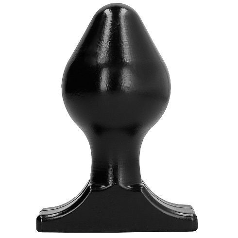All black - plug anal 16x8 cm