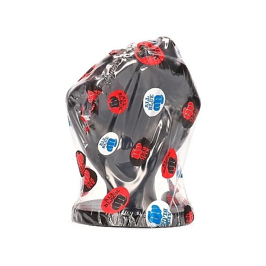 All Black - Plug Anal Fist Poing Fermé Incliné - 14 cm