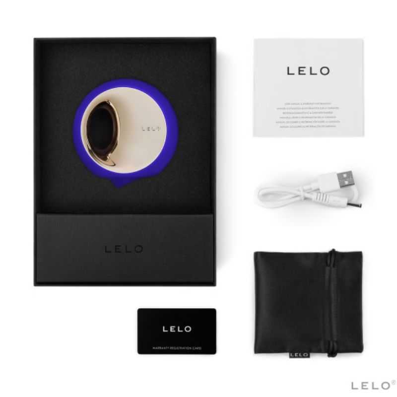 LELO - Simulateur de Cunnilingus Ora 3 - Bleu Nuit