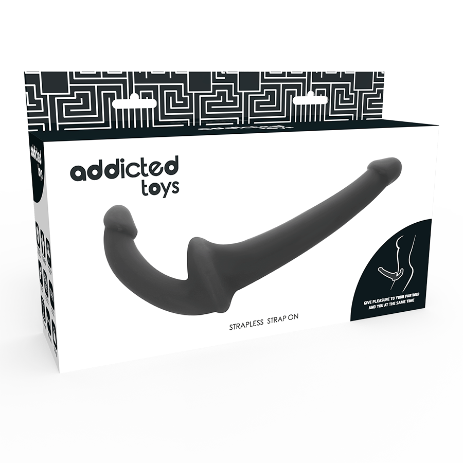 Addicted toys - gode avec arn s sans soujection noir