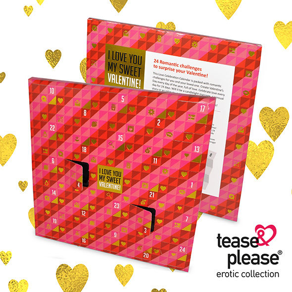 Tease & please - calendrier de avent saint-valentin