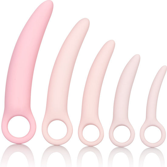Calexotics – Kit Dilatateurs Vaginaux en Silicone Médical - Lot de 5