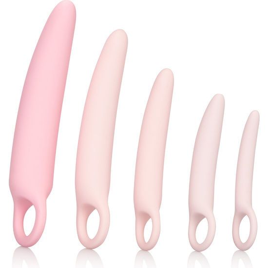 Calexotics – Kit Dilatateurs Vaginaux en Silicone Médical - Lot de 5