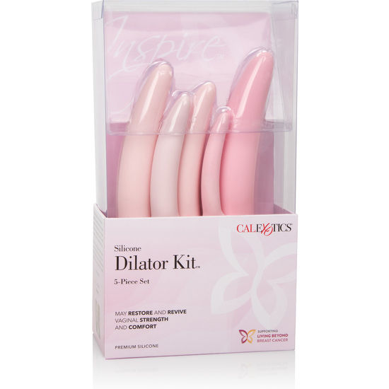 Calexotics – Kit Dilatateurs Vaginaux en Silicone Médical - Lot de 5