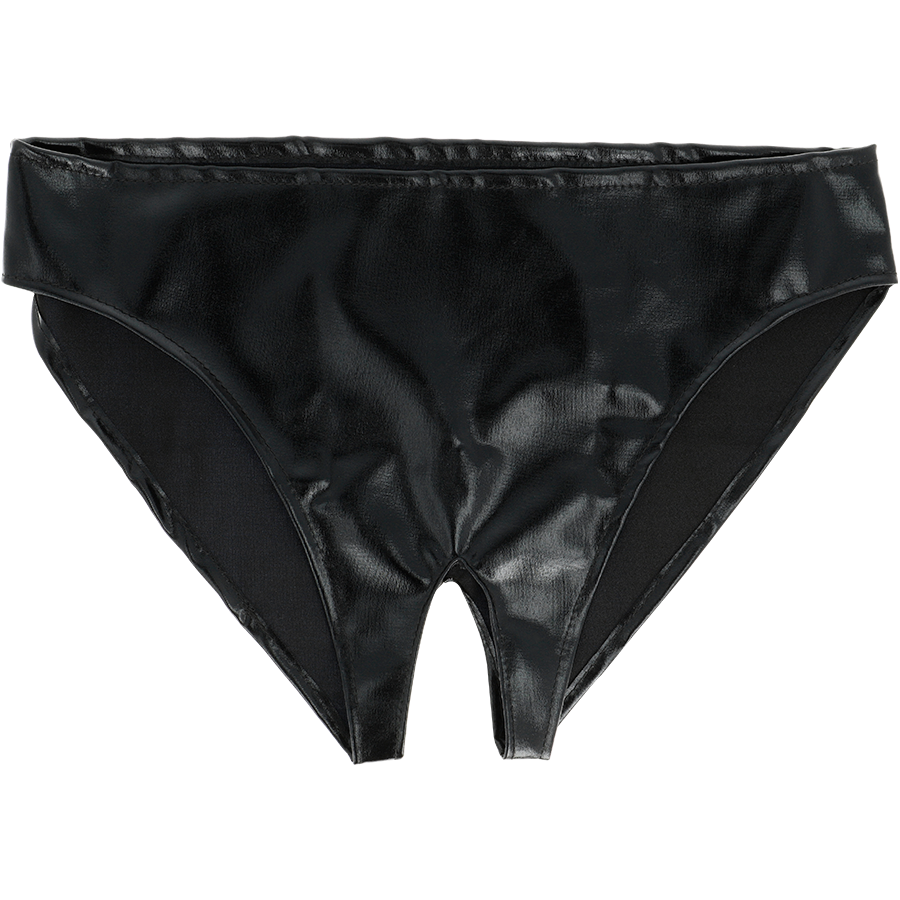 Darkness - culotte ouverture unisexe taille unique