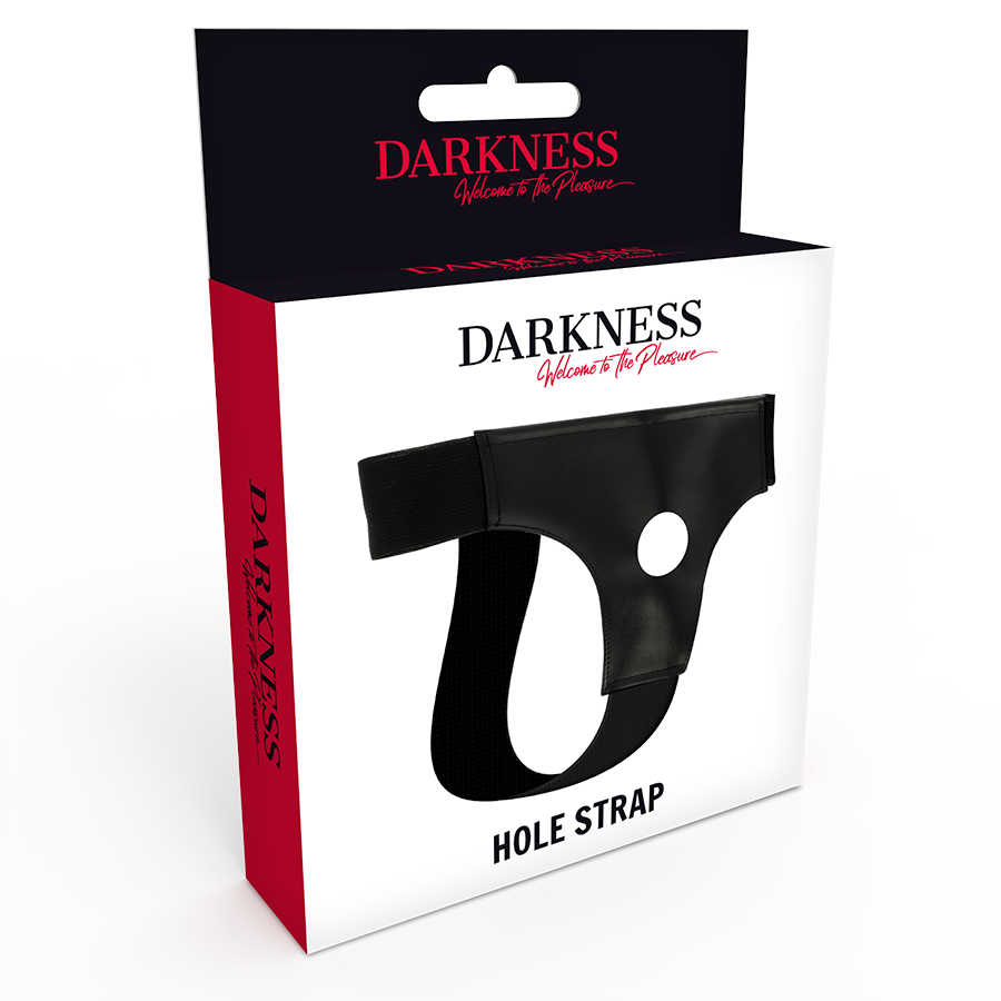 Darkness - harnais avec trou taille unique
