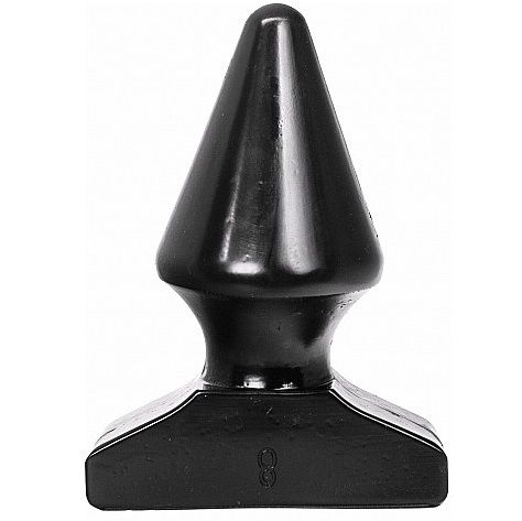 All black - plug anal 17 cm