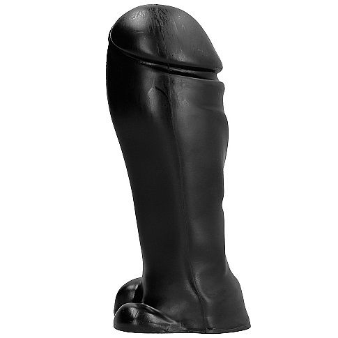 All Black Jouet Anal XXL en forme de pénis 22 cm