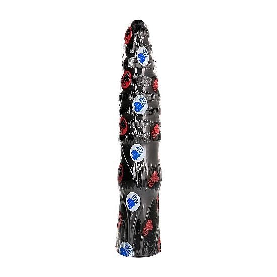 All black - anal 33 cm