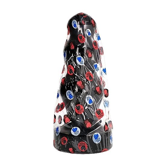 All Black Gode Fisting noir 38 cm