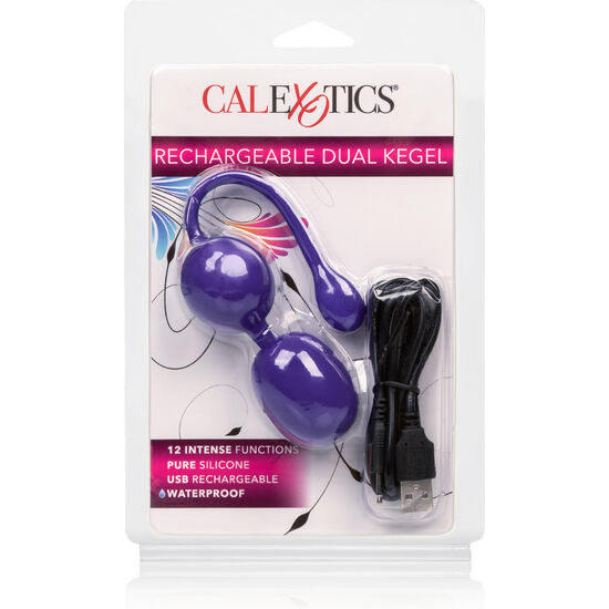 Calexotics - rechargeable dual kegel violet