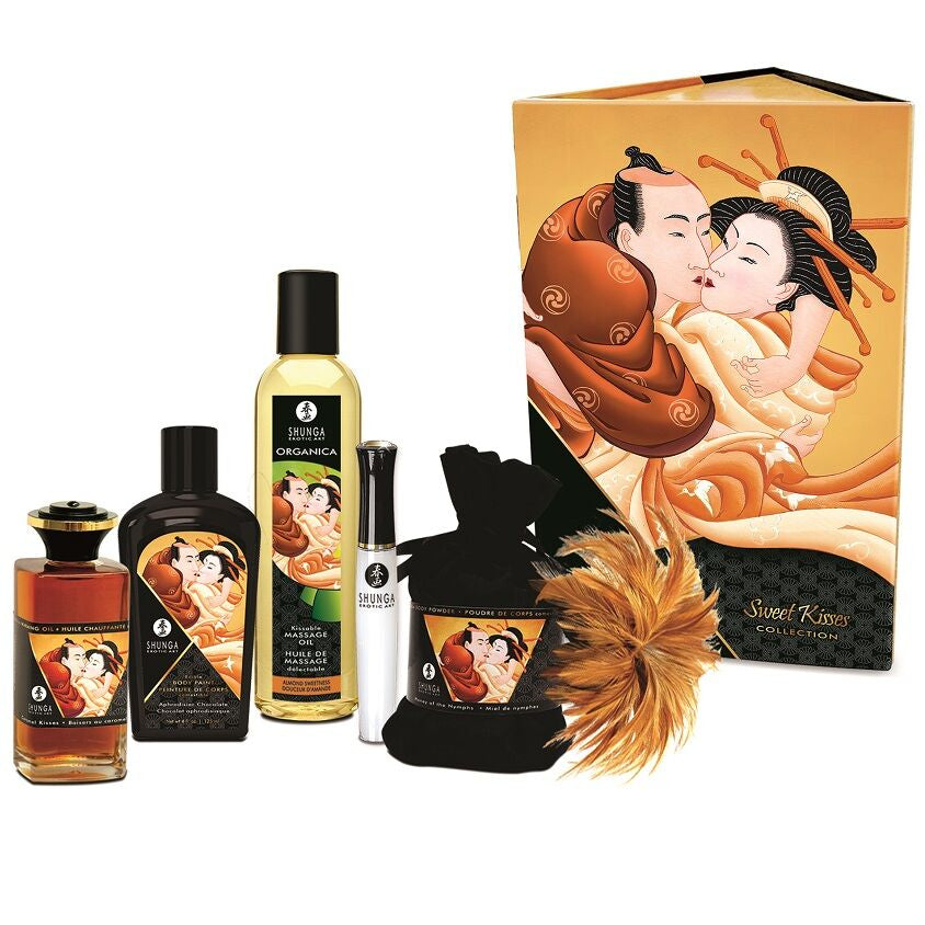 Shunga Coffret Doux Baisers à partager à deux ’Sweet Kisses’