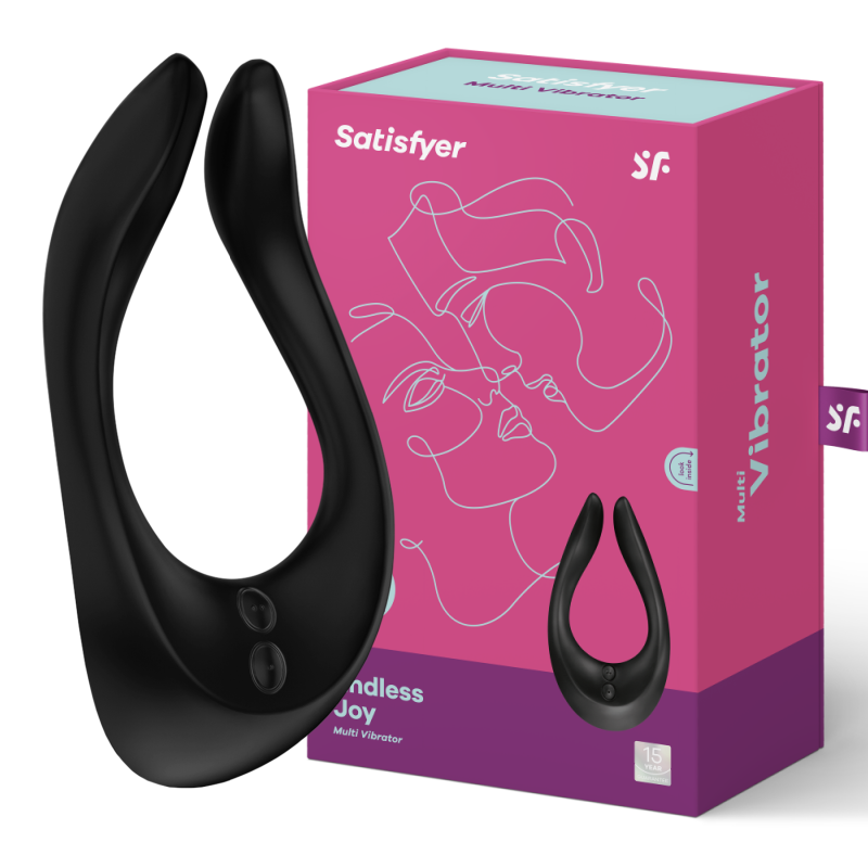 Satisfyer - Vibromasseur Couple Multifonction Multifun 2 - Noir