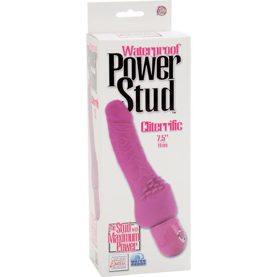 Calexotics - vibrateur rose power stud cliterrific