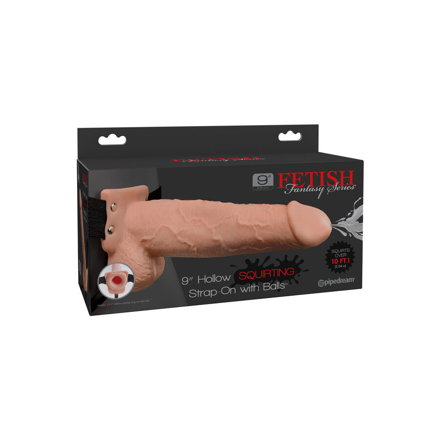 Fetish fantasy series - harnais avec dong 9 cum