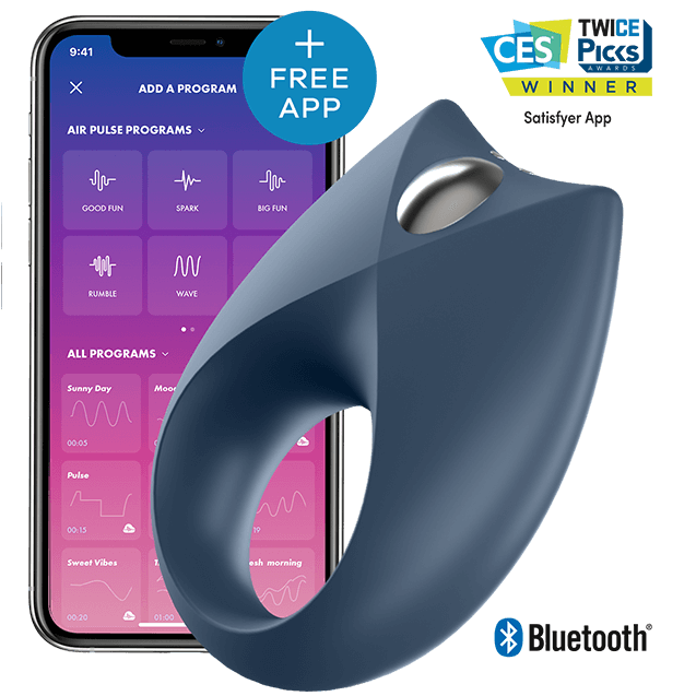 Satisfyer - Cockring Vibrant Connecté Royal One
