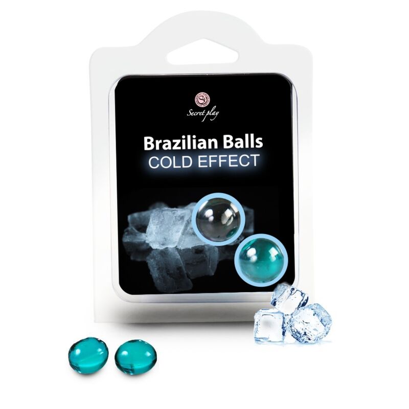Secret Play - Boules de Massage Rafraîchissantes Brazilian Balls x2