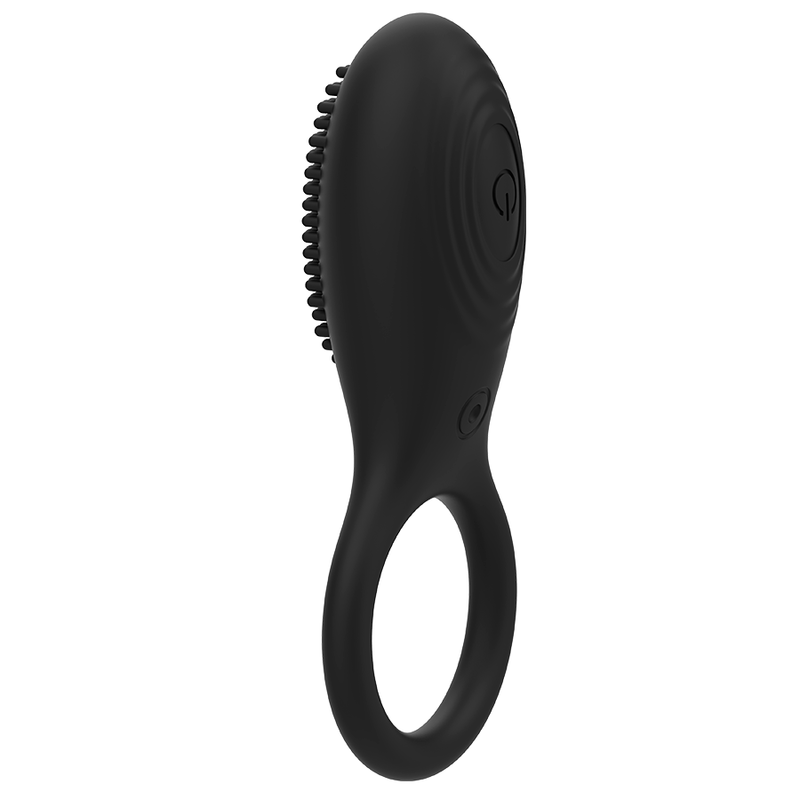 Cockring Vibrant Chic Desire Télécommandé Noir/Or - Coquette