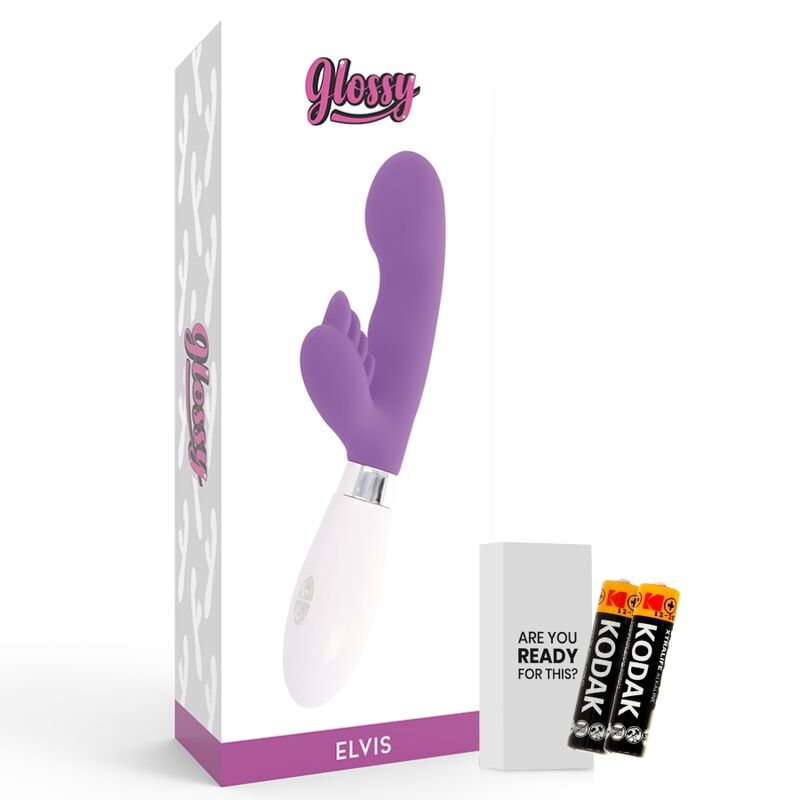 Glossy - lapin elvis violet