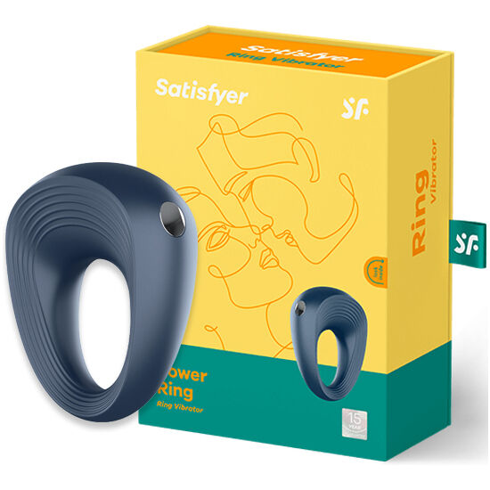 Satisfyer - Cockring Power Ring - Bleu