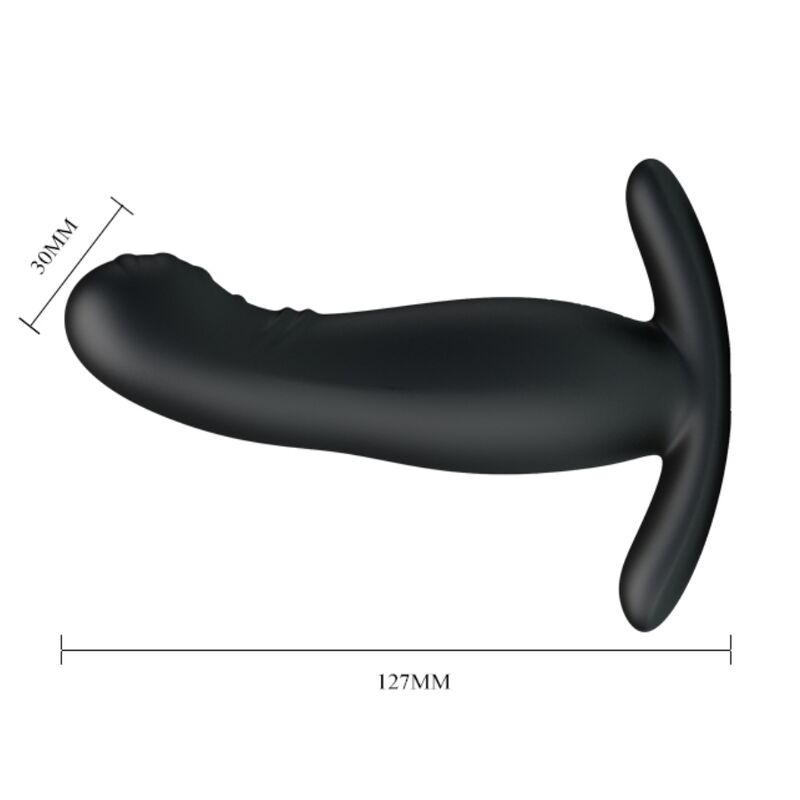Mr play - masseur de prostate noir rechargeable