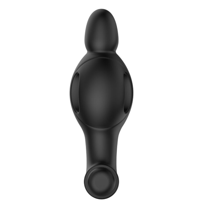 Mr play - plug anal en silicone avec vibration