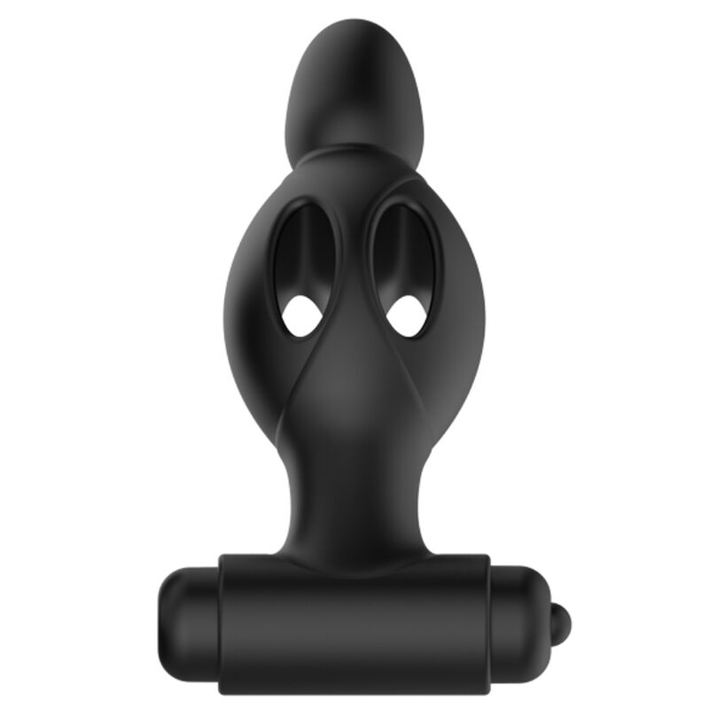 Mr play - plug anal en silicone avec vibration