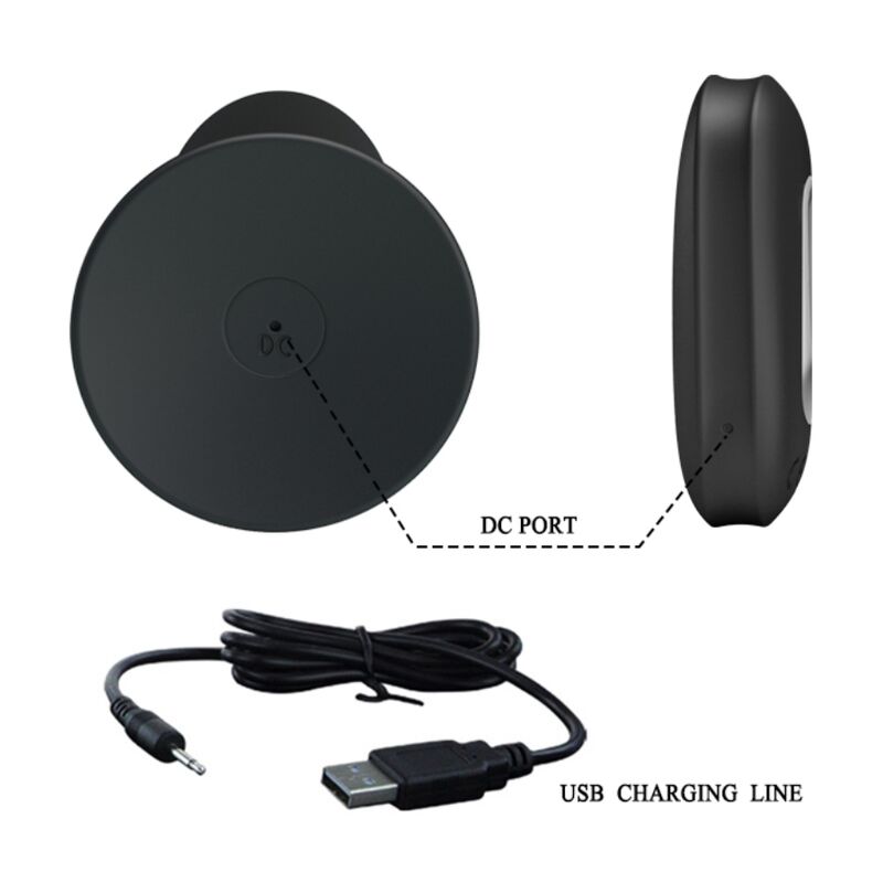 Mr play - plug anal avec télécommande vibration noire