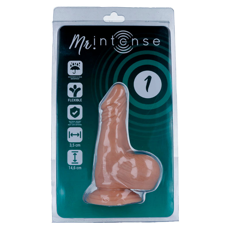 Mr. Intense - Gode Ventouse Réaliste Couleur Chair / 14,6 cm