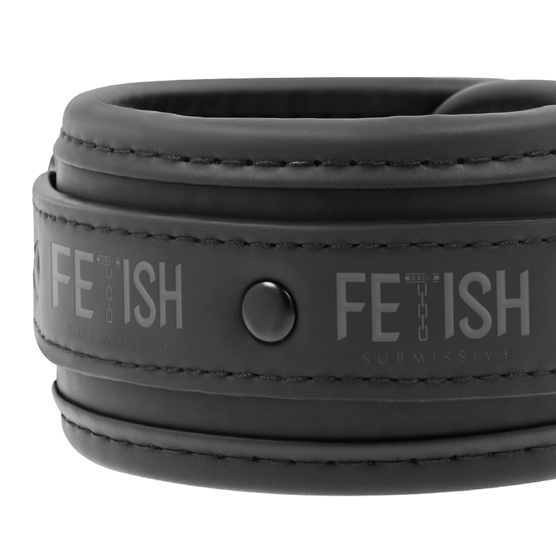 Fetish submissive - ensemble de menottes et liens avec doublure en noprène
