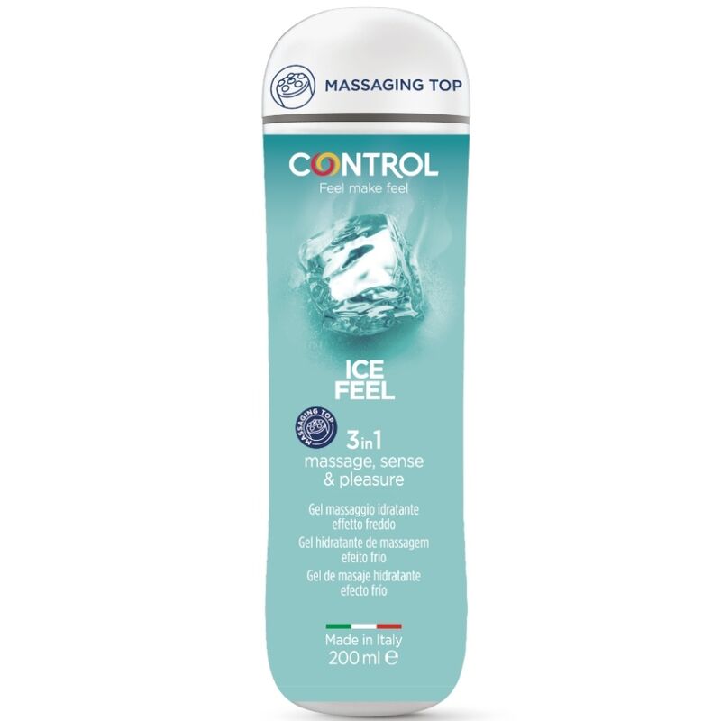 Control - Gel lubrifiant glacial 3 en 1 - 200 ml