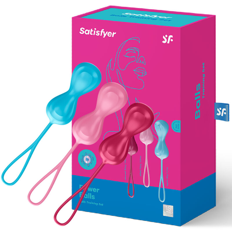 Satisfyer Kit 3 Boules de Geisha Renforcement du périnée Power Balls
