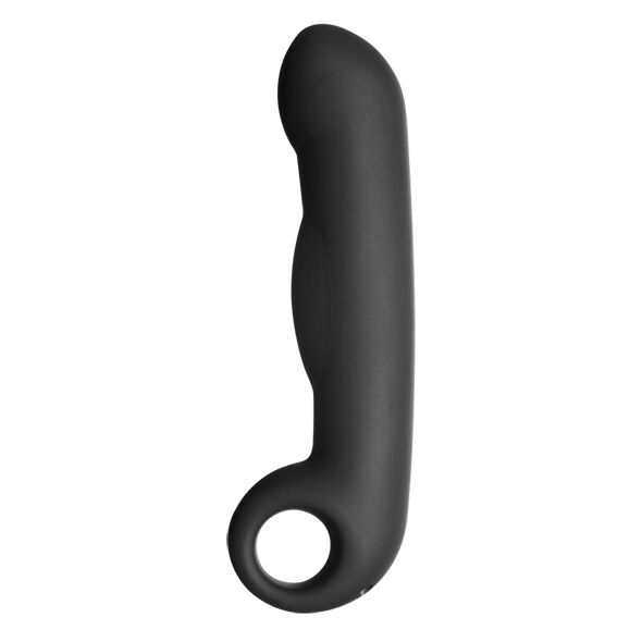 Electrastim - gode ovid silicone noir