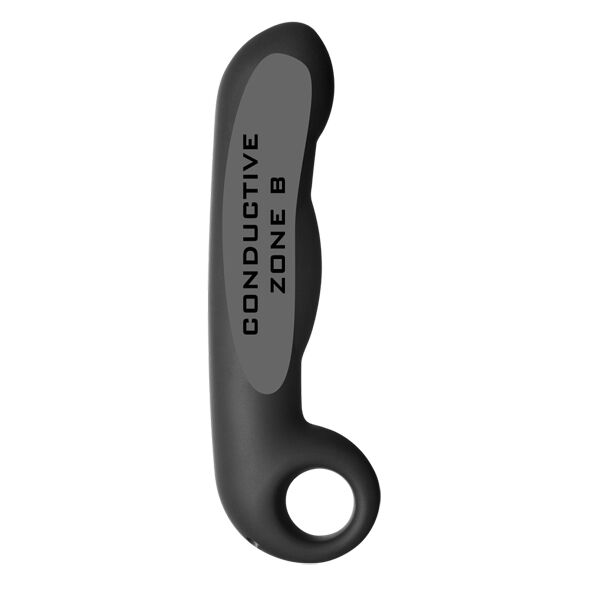 Electrastim - gode ovid silicone noir