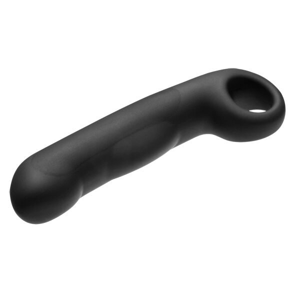 Electrastim - gode ovid silicone noir