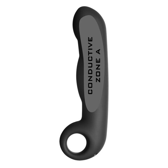 Electrastim - gode ovid silicone noir