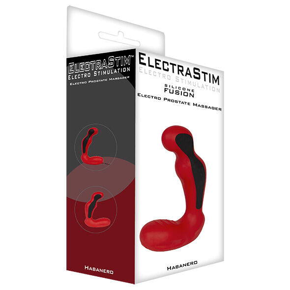 Electrastim - masseur de prostate habanero silicone fusion