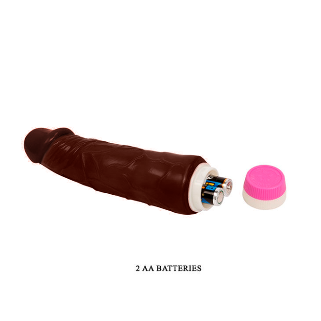 Baile - Vibromasseur Gode Réaliste Marron - 19,5 cm