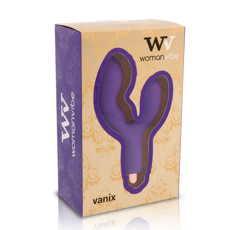 Stimulateur unisexe Vanix en silicone - Womanvibe - WOMANVIBE