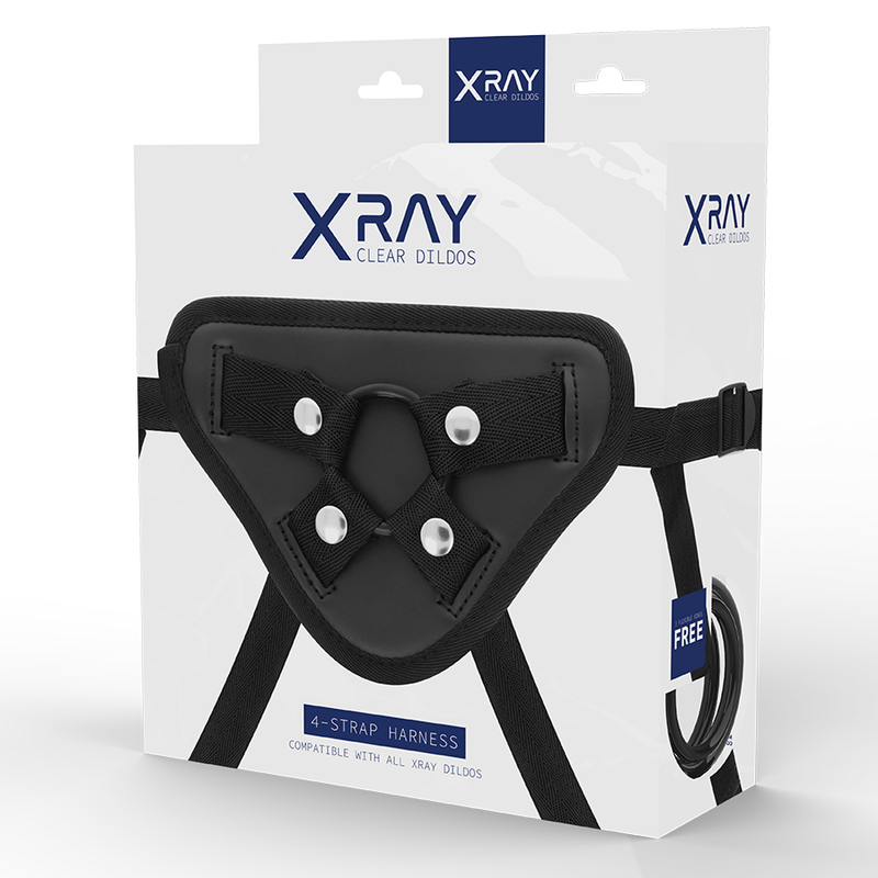 Harnais Intime Radio avec Anneaux Silicone - X Ray