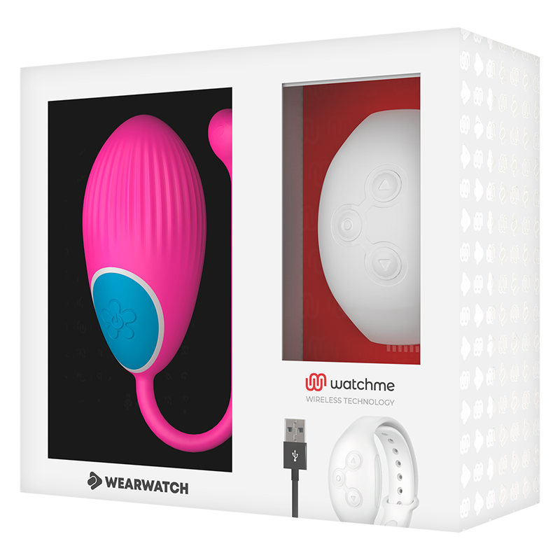 WEARWATCH - TÉLÉCOMMANDE WATCHME TECHNOLOGIE UF FUCHSIA / NIVEO