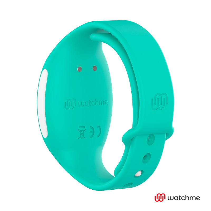 Wearwatch – Oeuf vibrant avec bracelet télécommandé – Rose/Bleu