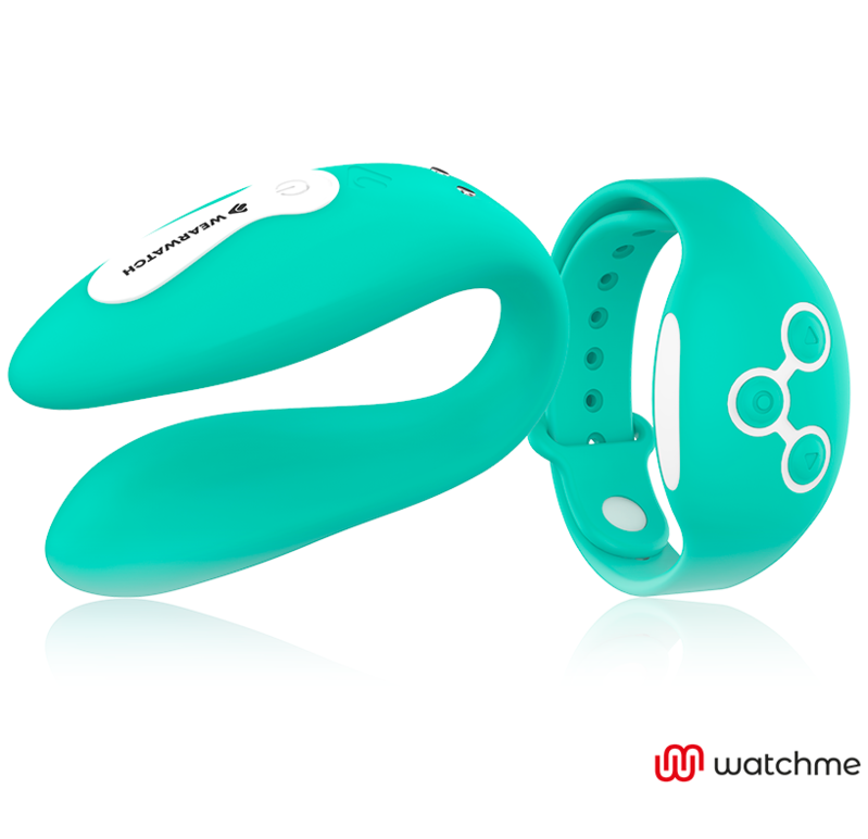 Wearwatch - vibrateur watchme vert clair double technologie