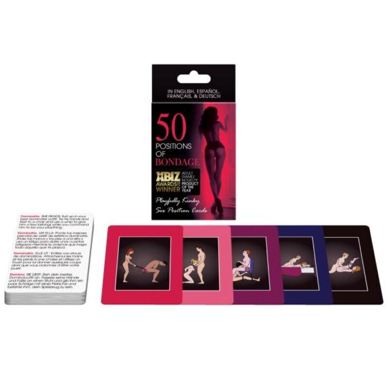 Kheper games - 50 positions de cartes bondage