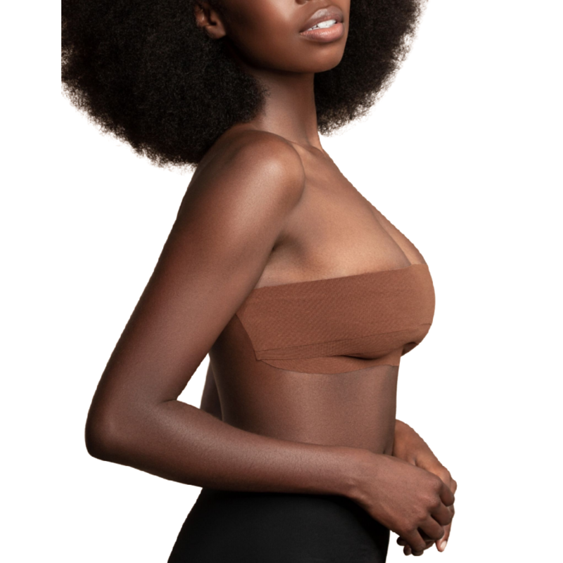 Bye-bra - body tape 5 m x 6,5 cm + 3 paires de cache-matin marron