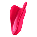 Satisfyer – Doigt Vibrant Stimulant en Silicone Teaser – Fuchsia