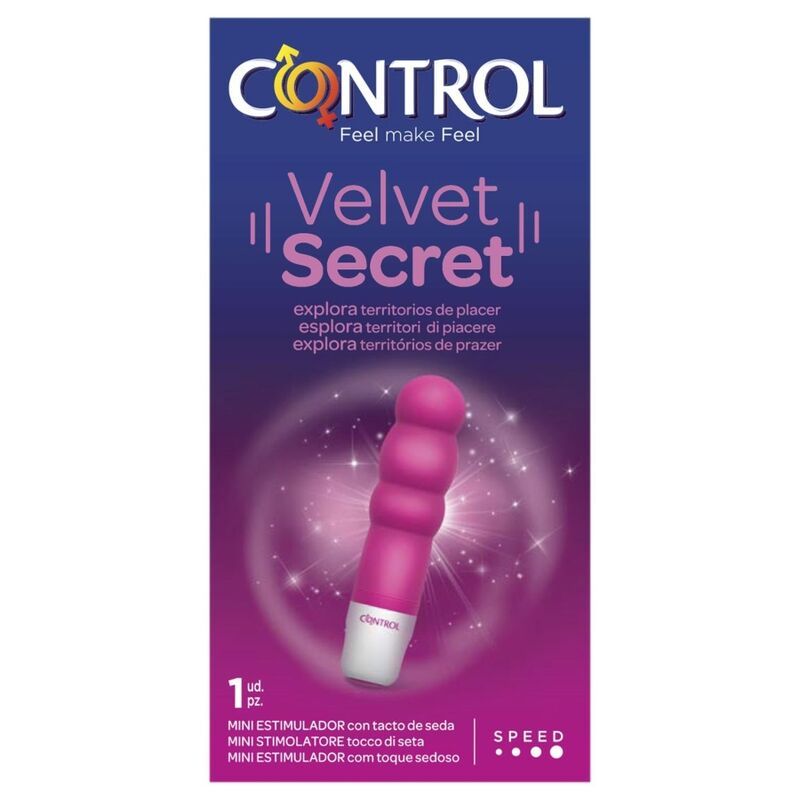 Control - mini stimulateur secret velours