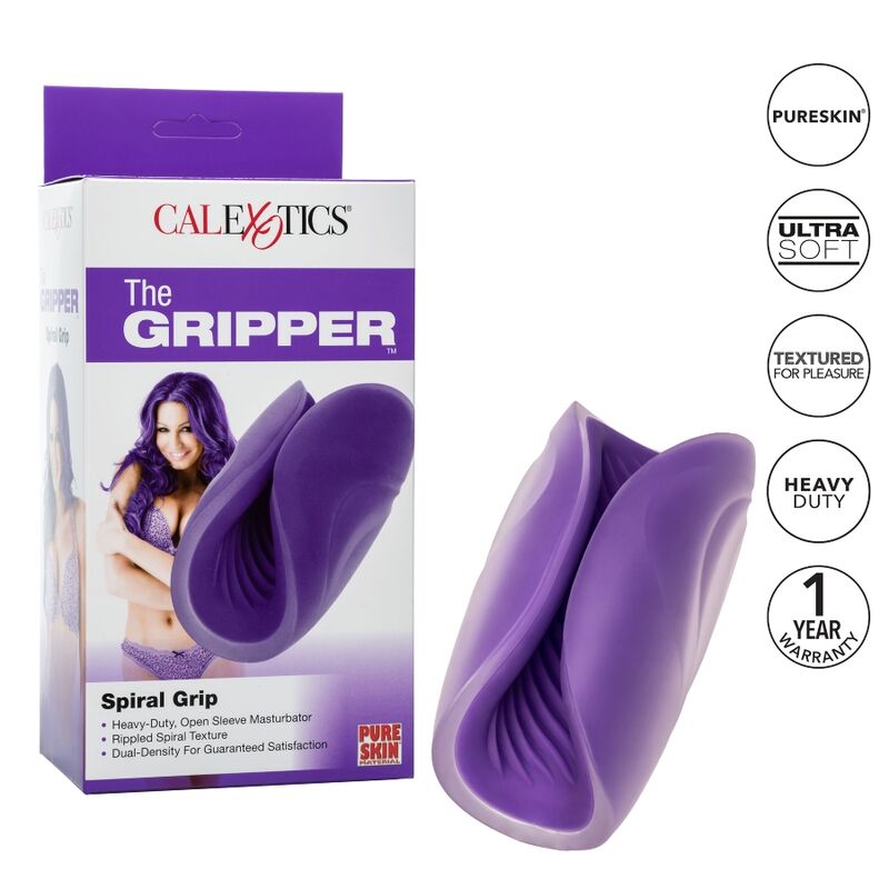 Calexotics - masturbateur grip spirale