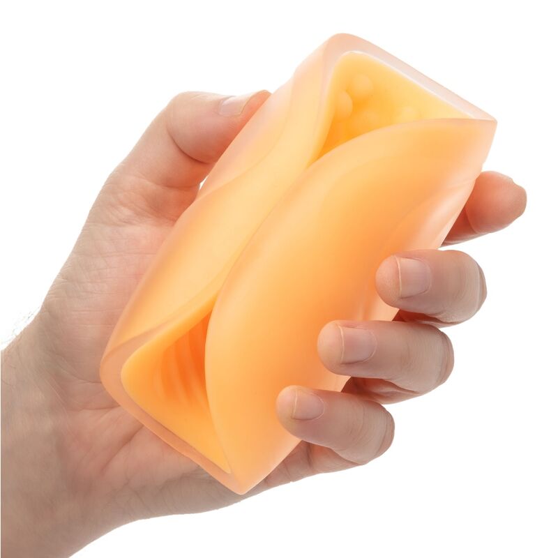 CALEXOTICS - MASTURBATEUR GRIP PERLÉ ORANGE